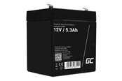 Akut ja Paristot - Green Cell alarm system battery - Lead Acid - 5.3 Ah - AGM45