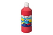 Luovat leikit - Creall Gloss Gloss Paint Red 500ml - 01273