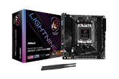 Emolevy - ASRock B650I LIGHTNING WIFI Emolevy - AMD B650 - AMD AM5 socket - DDR5 RAM - Mini-ITX - 90-MXBMP0-A0UAYZ