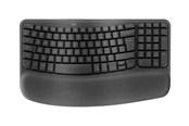 Näppäimistöt - Logitech Wave Keys - Graphite - Näppäimistö - US International - Harmaa - 920-012304