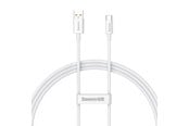 USB kaapelit - Baseus Cable USB do USB-C Superior 100W 1m (white) - P10320102214-01