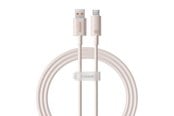 USB kaapelit - Baseus Fast Charging cable USB to USB-C Habitat Series 1m 100W (pink) - P10360203421-00