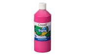 Luovat leikit - Creall Transparent Paint Pink 500ml - 23030