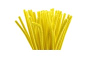 Luovat leikit - Creativ Company Chenille Yellow 30cm 50pcs. - 51616