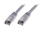 Verkkokaapelit - DIGITUS Ecoline patch cable - 1 m - grey - Harmaa - 1m - DK-1521-010