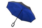 Vapaa-aika & Matkailu - Impliva Inside Out Umbrella - Blue - RU-6-PMS BLACK 6C/PMS 7687C
