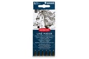 Kirjoitus- ja piirustustarvikkeet - Derwent Line Maker Black (6) - 2305559