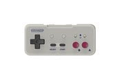 Pelit - lisävarusteet - Retro-Bit Origin8 2.4G Pad NS NES GB Grey - Wireless Controller - MAC - 849172014985
