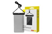Puhelin - Kannet ja kotelot - Baseus Waterproof phone case  AquaGlide with Cylindrical Slide Lock (black) - P60263701113-00