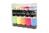 Luovat leikit - Creall Studio Acrylic paint Fluor 5x120ml - 33803
