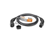 Sähköauton lataus - LAPP Type 2 Charging Cable, up to 11 kW, 7 m, black - 4064727469492