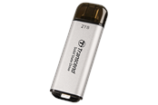 SSD 2 - Transcend ESD300 Portable SSD - Silver - 2TB - TS2TESD300S