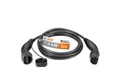 Sähköauton lataus - LAPP Type 2 Charging Cable, up to 7,4 kW, 5 m, black - 4064727469461