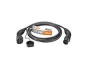 Sähköauton lataus - LAPP Type 2 Charging Cable, up to 22 kW, 10 m, black - 4064728002759