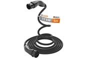 Sähköauton lataus - LAPP Type 2 HELIX Convenience Charging Cable, up to 22 kW, 5 m, black - 4064727469805