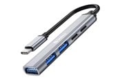 USB hub - Sandberg USB-C Multi-USB Hub USB hub - 5 porttia - hopea - 336-50
