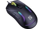 Hiiret - Sandberg LightFlow 6D - Pelihiiri - Optinen - 6 painiketta - Musta - 640-27