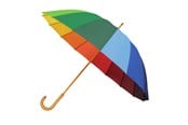 Vapaa-aika & Matkailu - Falcone Umbrella - 110 cm - Rainbow - LR-80-823