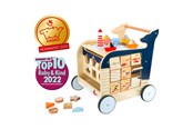 Vauva- ja taaperolelut - Small Foot - Wooden Activity Walker Whale - 11608