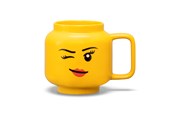 Lastenhuone - LEGO Ceramic Mug Large Winking Girl - 530 ml - 41460813