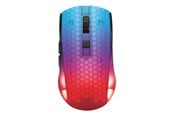 Hiiret - Deltaco GAMING DM320 Transparents RGB Wireless - Pelihiiri - 6 painiketta - Musta - GAM-145