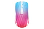 Hiiret - Deltaco GAMING DM320 Transparents RGB Wireless - Pelihiiri - 6 painiketta - Valkoinen - GAM-145-W