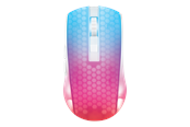 Hiiret - Deltaco GAMING DM320 Transparents RGB Wireless - Pelihiiri - 6 painiketta - Valkoinen - GAM-145-W