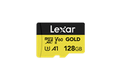 Muistikortti - Lexar Professional GOLD MicroSDXC - 280MB/s - 128GB - LMSGOLD128G-BNNNG