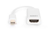 Näyttökaapeli - DIGITUS Mini DisplayPort til HDMI Adapter - 0.15m - AK-340411-001-W