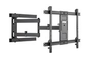 Seinäkiinnitys, AV-kiinnikkeet & AV-kalusteet - Gembird WM-80ST-05 mounting kit - for LCD TV - full motion - black - Max 50 kg - recommended for 80" - WM-80ST-05