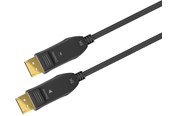 Näyttökaapeli - Pro 2.0 Optical DisplayPort - Hybrid - Näyttökaapeli - 20m - Musta - 4040849648670