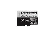 Muistikortti - Transcend 340S MicroSD/SD - 160MB/s - 512GB - TS512GUSD340S