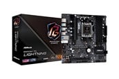 Emolevy - ASRock B650M PG LIGHTNING Emolevy - AMD B650 - AMD AM5 socket - DDR5 RAM - Micro-ATX - 90-MXBMV0-A0UAYZ