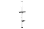 Seinäkiinnitys, AV-kiinnikkeet & AV-kalusteet - Deltaco Floor-to-ceiling mount for most 37” to 70” TVs and screens - Max 30 kg - recommended for 70" - ARM-0455