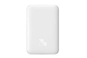 Powerbank - Baseus Magnetic 10000mAh 20W MagSafe (white) Powerbank - Valkoinen - 10000 mAh - PPCX070002