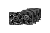 Kotelotuuletin - Arctic Server Fan S8038-7K - 4-pack - Kotelotuuletin - 80mm - musta - ACFAN00292A