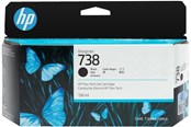 Mustepatruunat, värikasetit ja lisävarusteet - HP 738 / 498N4A - Black Ink - 498N4A