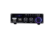 Vahvistin - BlitzWolf AS-22 audio amplifier 45W Bluetooth 5.0 USB + remote control (black) - AS-22