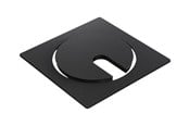 Pistorasiat ja kotelot - Forming Function Powerdot - outlet cover - black - 935-PFCB