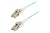Verkkokaapelit - StarTech.com 5m (15ft) LC to LC (UPC) OM4 Switchable Fiber Optic Cable - patch cable - 5 m - aqua - Vihreä - 5m - 450FBLCLC5SW