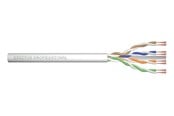 Verkkokaapelit - DIGITUS CAT 6A U-UTP Installation Cable - 100m - Harmaa - 100m - DK-1613-A-P-1