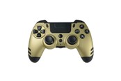 Pelit - lisävarusteet - Steelplay MetalTech - Gold - Wireless Controller - Sony PlayStation 4 - JVAMUL00155