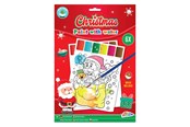 Luovat leikit - Grafix Water drawing book Christmas - 800048