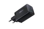 Puhelin - Adapterit & Laturit - Joyroom Charger GaN Ultra 65W 2C1A Cable C-C TCG01 (black) - JR-TCG01