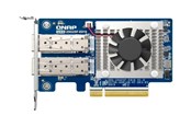 Verkkokortit (verkkosovittimet, tulostuspalvelimet jne.) - QNAP QXG-25G2SF-E810 - network adapter - PCIe 4.0 x8 - 25 Gigabit SFP28 x 2 - QXG-25G2SF-E810