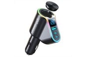Puhelin - Adapterit & Laturit - Joyroom fast car charger 4in1 USB-A QC3.0 / 2xUSB-C PD 150W black (JR-CL21) - JR-CL21
