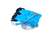 Vesileikit - ASG Snorkel Set Junior Blue S - ASG3004BLUES