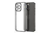 Puhelin - Kannet ja kotelot - Joyroom 14Q Case case for iPhone 14 Plus case cover with metallic frame black (JR-14Q3-black) - JR-14Q3 Black