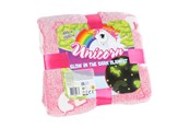 Lastenhuone - Unico Glow in the Dark Blanket rn 100x150cm - 570442