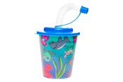 Lelut - LG-Imports Cup with Lid and Straw Underwater World 12 pcs. - 8174